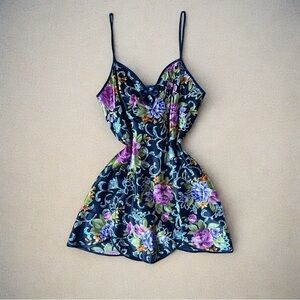 Vintage Medusa Style 90s California Dynasty  slip dress